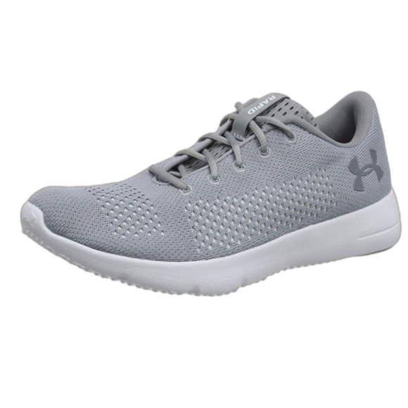 Under Armour Rapid Gray Athletic Running Sneakers size 7.5 - Picture 1 of 9
